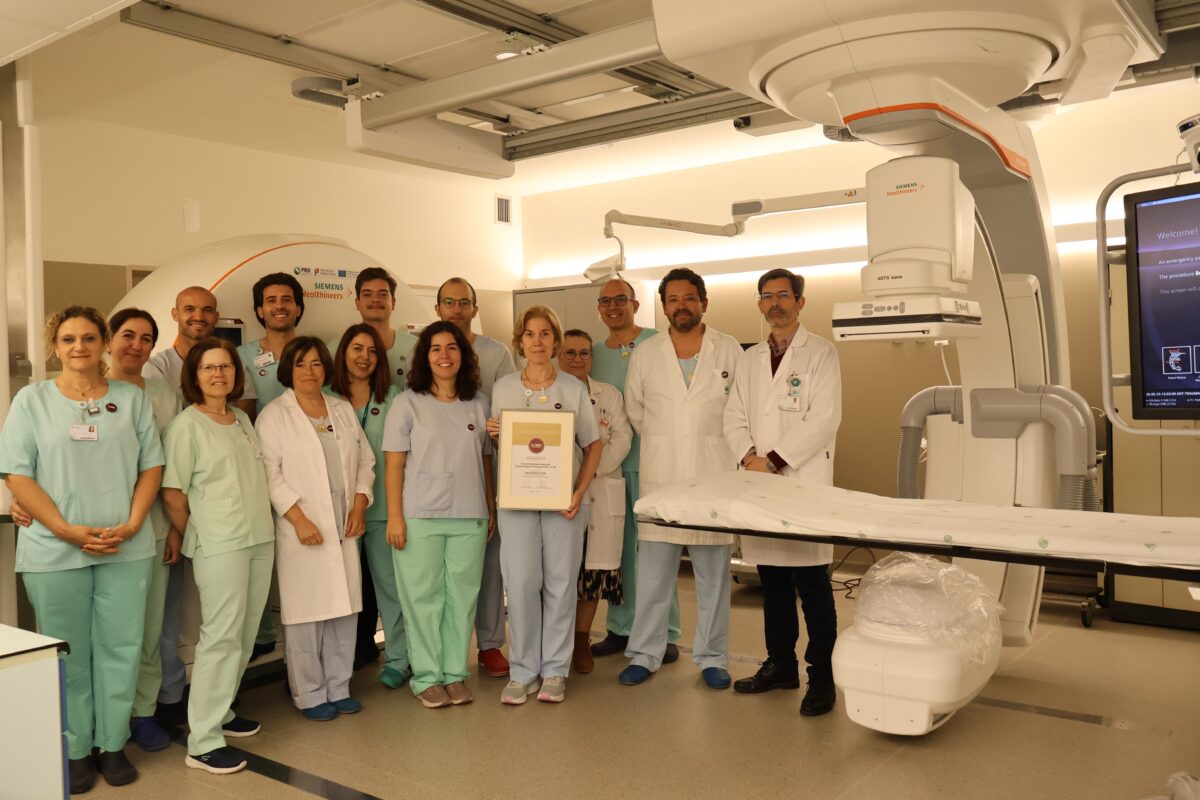 Serviço de Radiologia de Intervenção reconhecido como Centro Acreditado IASIOS